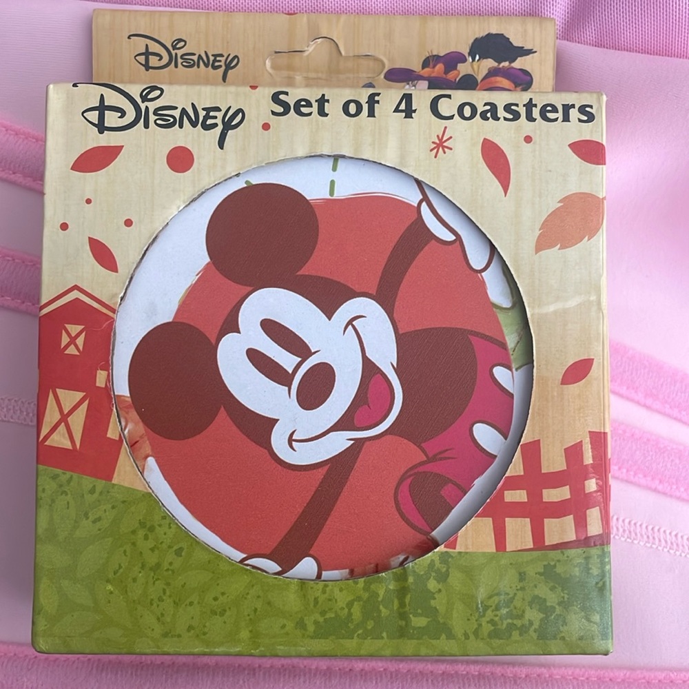 Disney Mickey Mouse coasters